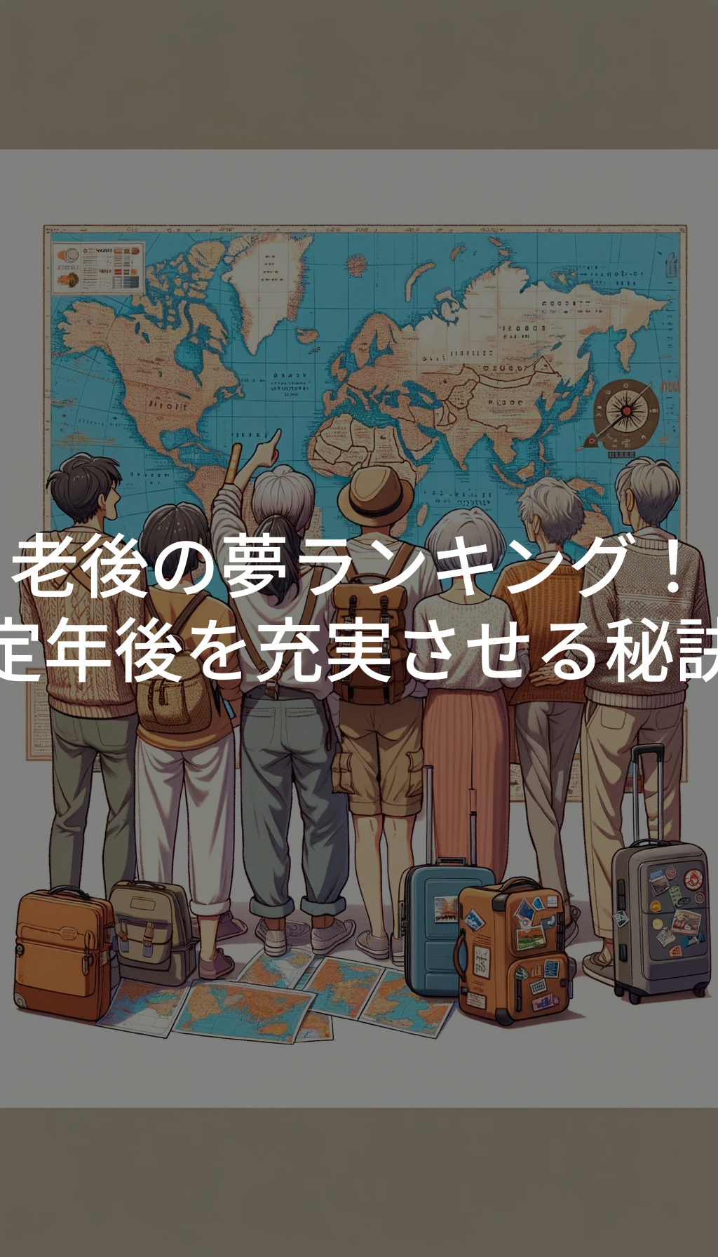 老後の夢ランキング